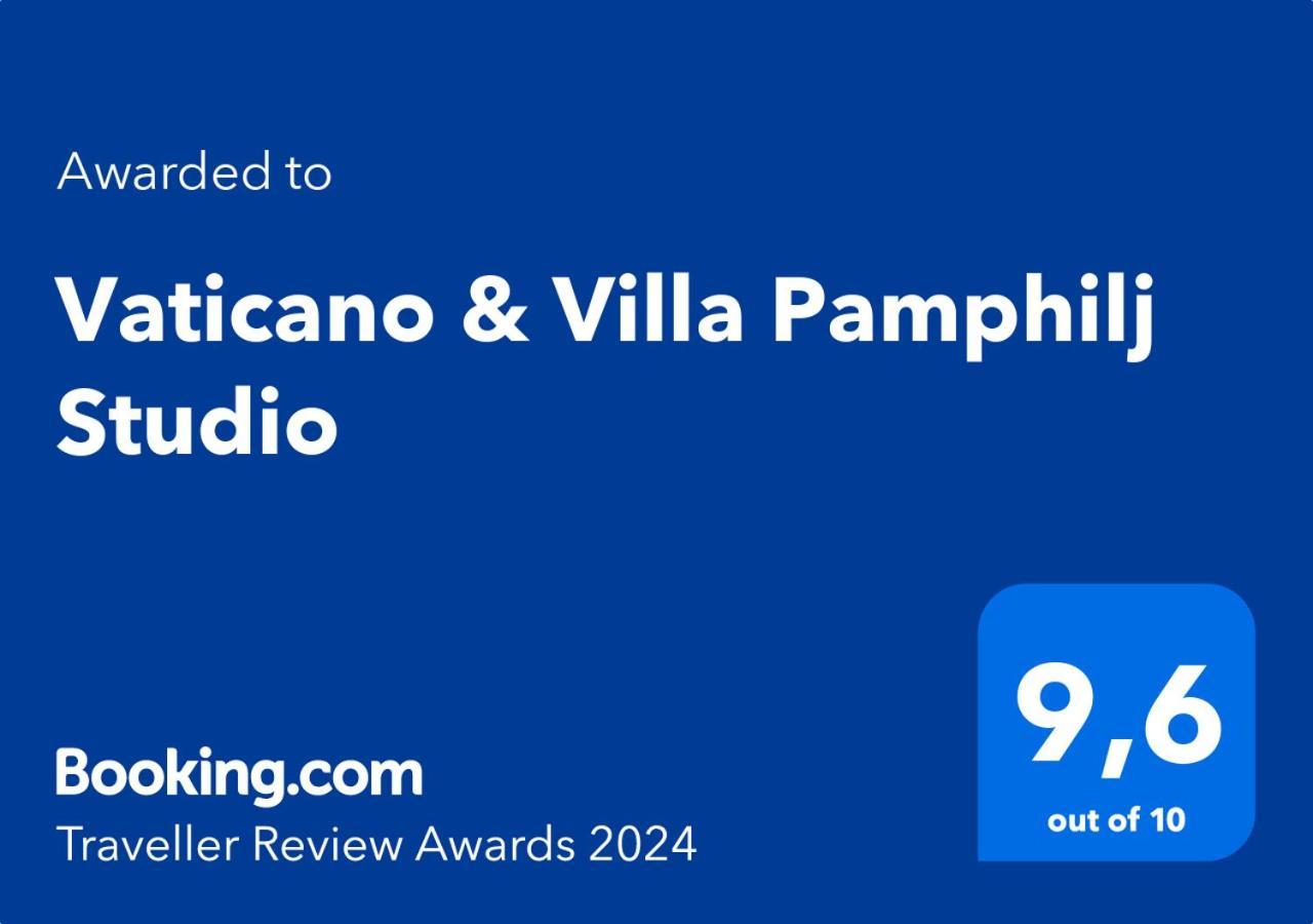 Vaticano&Villa Pamphilj Studio Roma Esterno foto